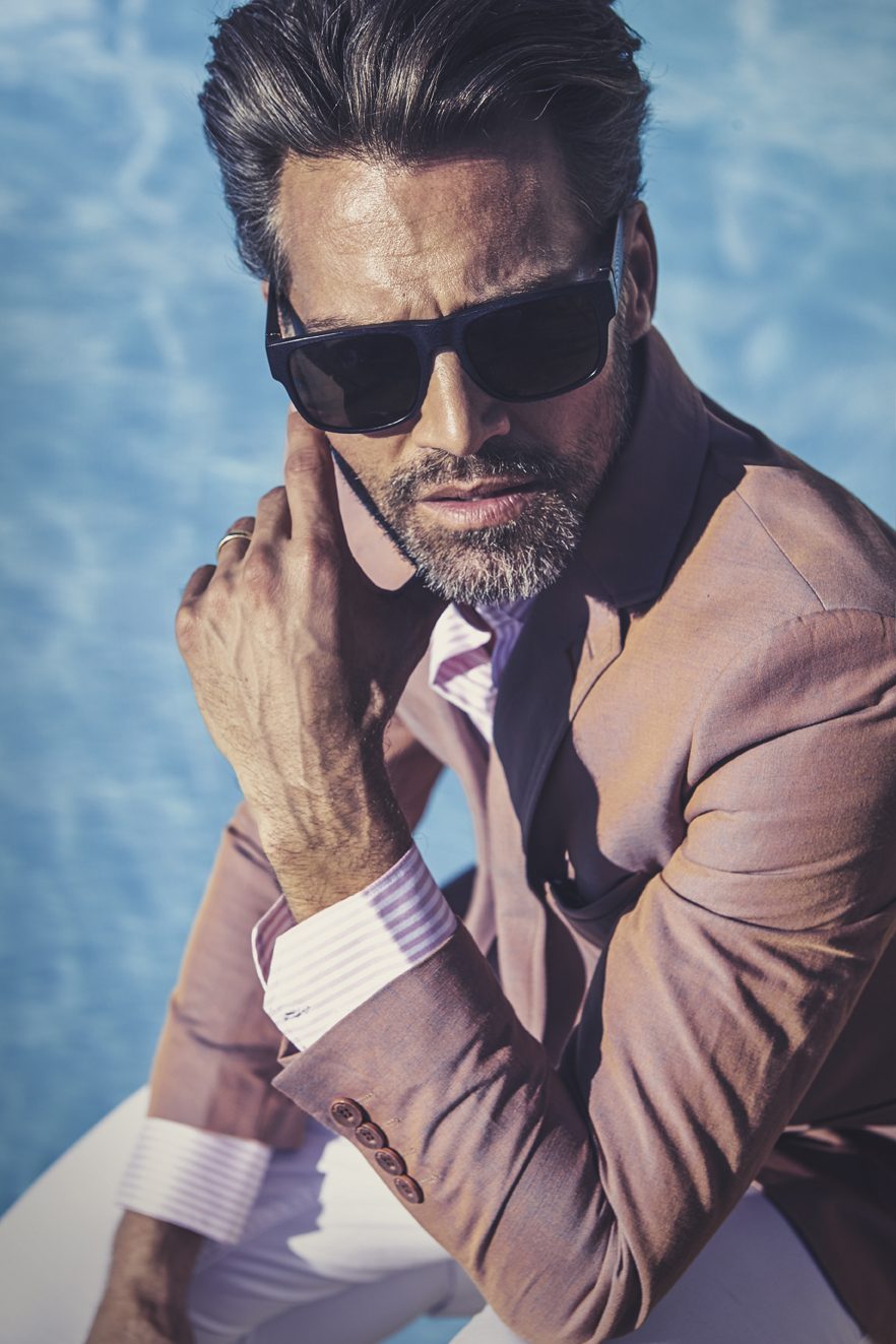 male model shooting pool capetown