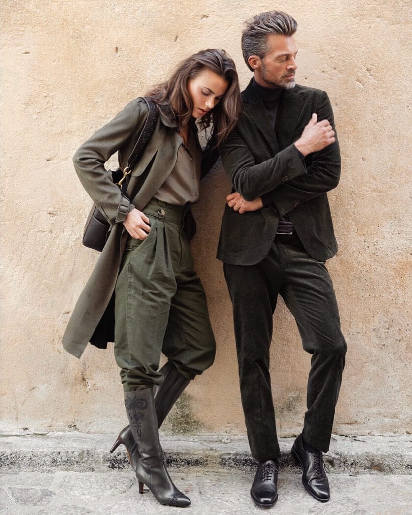 fashion editorial couple style