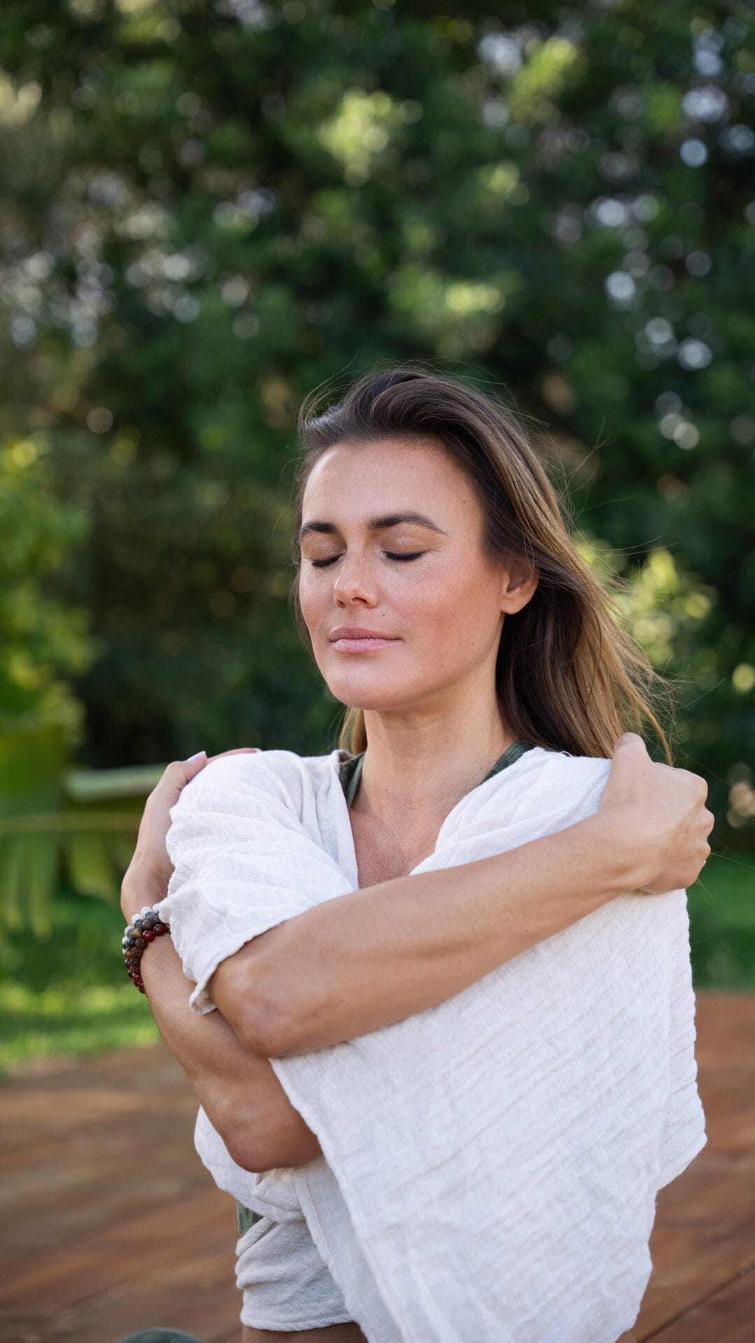 selfcare hug selflove yoga